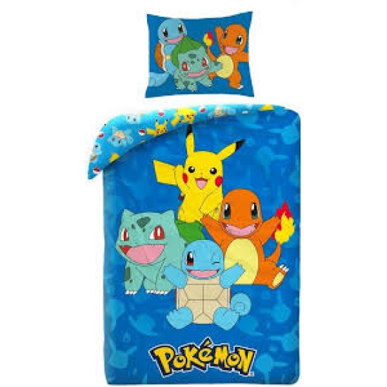 Pokemon Duvet Set Version 2 140 X 200 Cm / 70 X 90 Cm