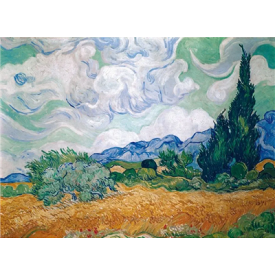 Puzzel Cipressenvin.v.gogh 1000 Piatnik