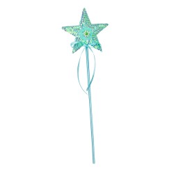 Toverstaf Isabelle Mint Groen Ster (1 Stuk)