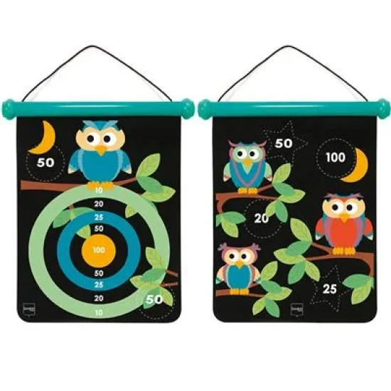 Scratch Active Play: Magnetische Darts Medium / Uil 40X31Cm