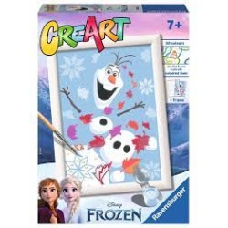 Creart Schilderen Op Nummer - Disney Frozen Cheerful Olaf