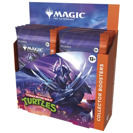 Magic The Gathering Teenage Mutant Ninja Turtles Collector Booster Display (12) English
