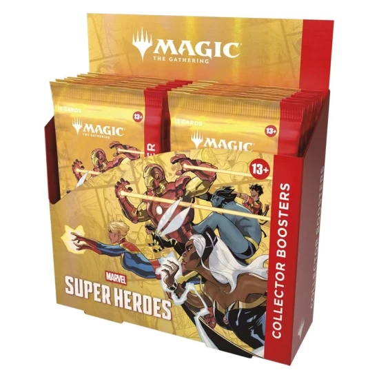 Magic The Gathering Marvel Super Heroes Collector Booster Display (12) English