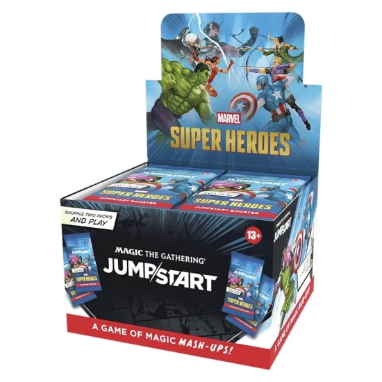 Magic The Gathering Marvel Super Heroes Jumpstart Booster Display (24) English