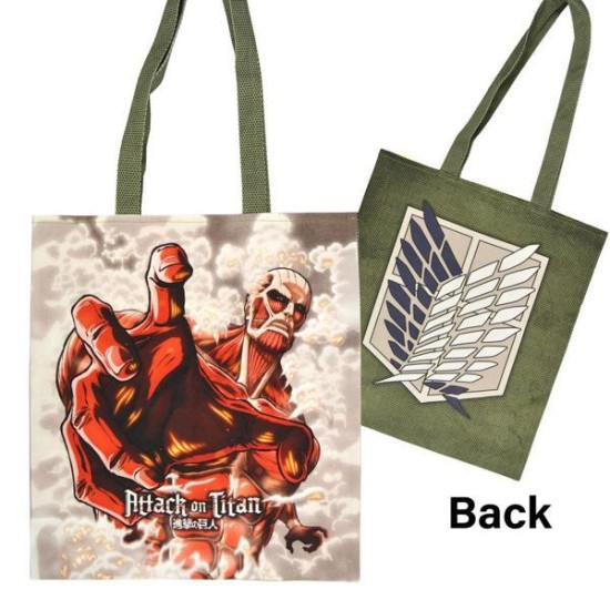 Attack On Titan Tote Bag Colossal Titan