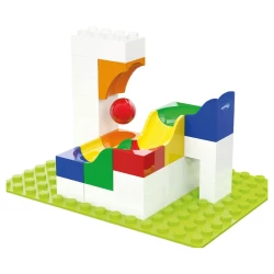 Hubelino Knikkerbaan Uitbreidingsset Katapult 41Dlg.