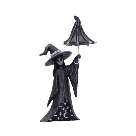 Little Souls Twinkle Witch With Umbrella Figurine