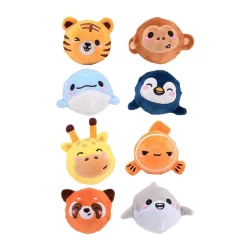 Stuiterbal Pluchen Dier (8 Assorti)