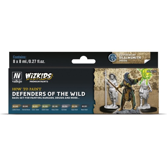 Vallejo Wizkids Premium: Defenders Of The Wild (8Ml) (8)