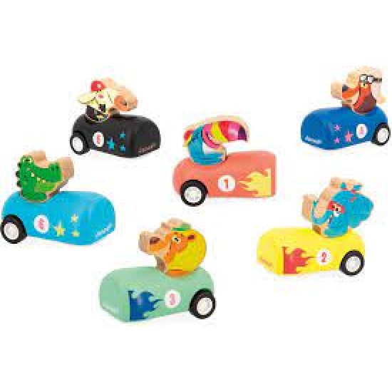 Janod Applepop - Auto's Pull-Back