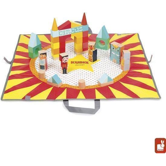 Janod Kubix - Blokken Circus (60) Janod Kubix - Blokken Circus (60)