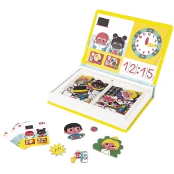 Janod Magnetibook - Klok Kijken Janod Magnetibook - Klok Kijken