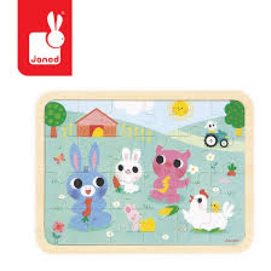 Janod Puzzel - Boerderij