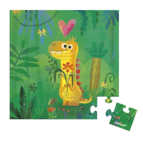 Janod Puzzelkaart – Dino
