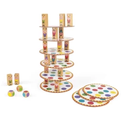 Janod Spel - Acrobaten Toren Janod Spel - Acrobaten Toren