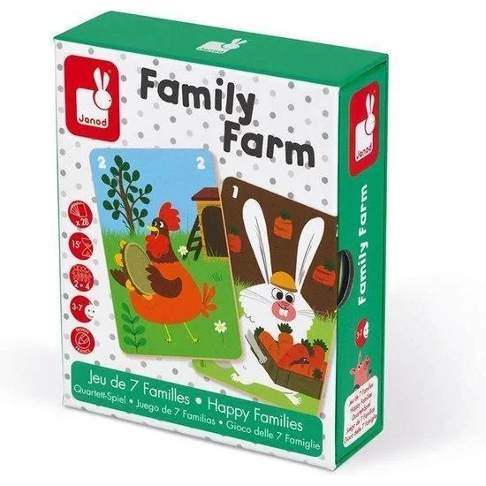 Janod Spel - Kwartet Boerderij