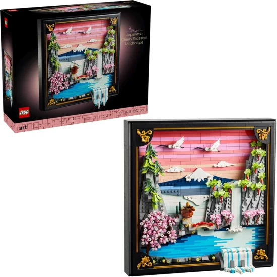 Lego Art 31218 Japanese Cherry Blossom Landscape