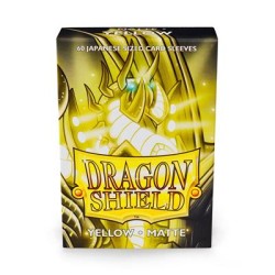Sleeves Dragon Shield Matte Japanese Yellow (60Ct)