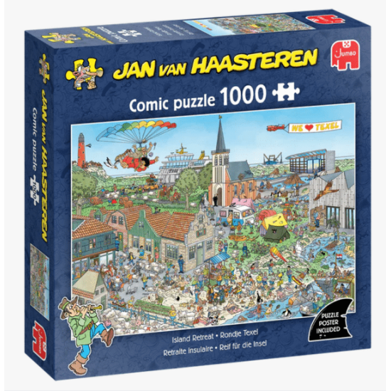 Rondje Texel – Jan Van Haasteren (1000)