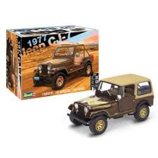 '77 Jeep Cj-7 Revell Modelbouwpakket