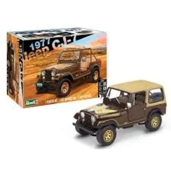 '77 Jeep Cj-7 Revell Modelbouwpakket