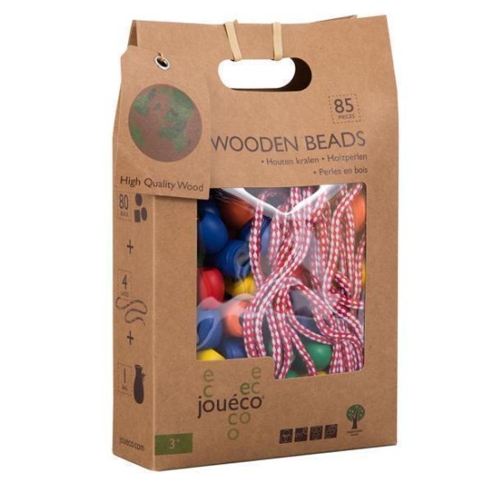 Joueco Houten Rijgkralen