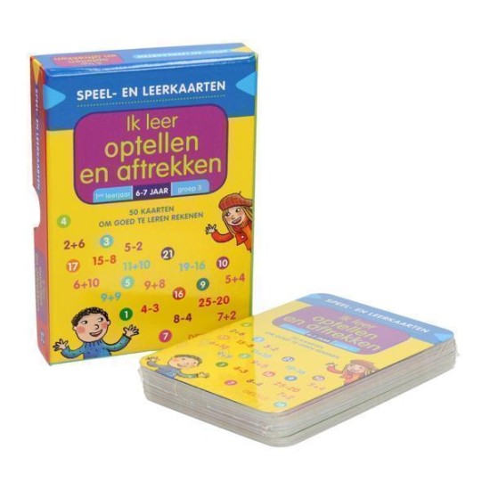 Speel- En Leerkaarten - Ik Leer Optellen En Aftrekken (6-7)