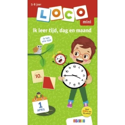 Oefenboekje Loco Mini - Ik Leer Tijd Dag En Maand Oefenboekje Loco Mini - Ik Leer Tijd Dag En Maand