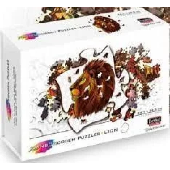 Eureka 2D Rainbowooden Puzzle - Lion