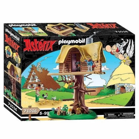 Playmobil Asterix Kakofonix Met Boomhut - 71016 Playmobil Asterix Kakofonix Met Boomhut - 71016