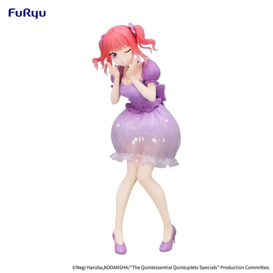 The Quintessential Quintuplets Trio-Try-It Pvc Statue Nakano Nino Pastel Dress Ver. 21 Cm