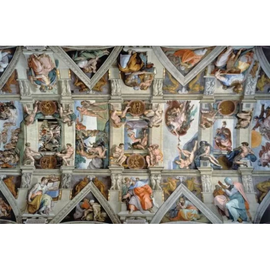 De Sixtijnse Kapel - Michelangelo (5000)