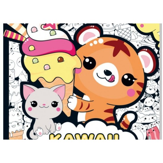 Kawaii Kleurboek - Snacktime