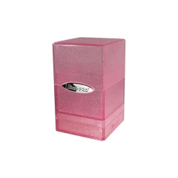 Deckbox Satin Tower Glitter Pink Deckbox Satin Tower Glitter Pink