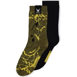 Pokemon Socks 2-Pack Pikachu 43-46 Pokemon Socks 2-Pack Pikachu 43-46