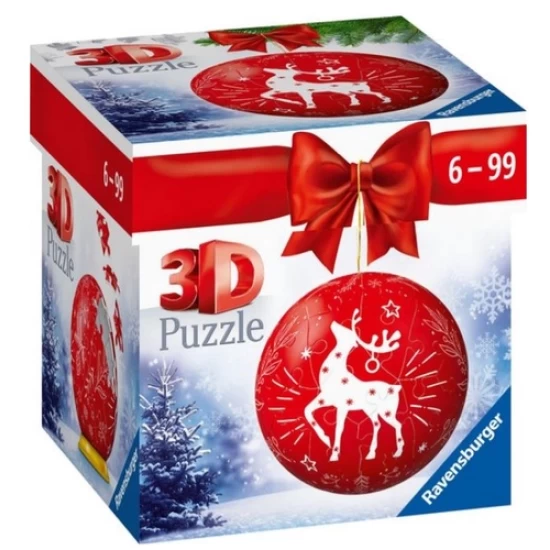 Kerst Rendier Puzzleball 3D (54)