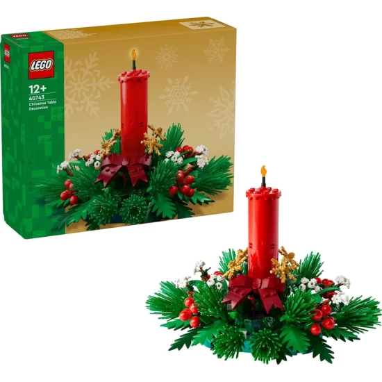 Lego Iconische 40743 Kerstarrangement Lego Iconische 40743 Kerstarrangement
