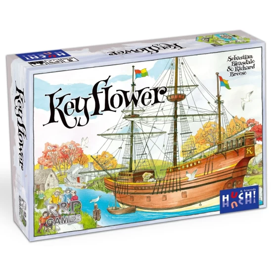 Keyflower Bordspel Huch Nl/En/De/Fr Keyflower Bordspel Huch Nl/En/De/Fr