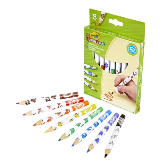 Crayola Mini Kids - Dikke Kleurpotloden 8St.