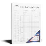 Klaverjas Scorebloc 100Vel A5
