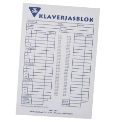Klaverjasblok 50 Vellen