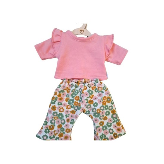 Kledingset Pansy Flowerpower