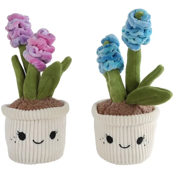 Neem Me Mee Naar Huis Pluche Planten Hyacint 29 Cm Diverse Kleuren