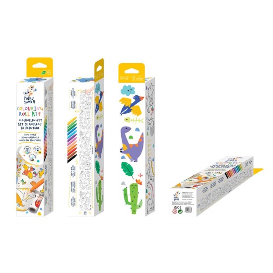 Kleurrol Kit - Dino Wereld Kleurrol Kit - Dino Wereld