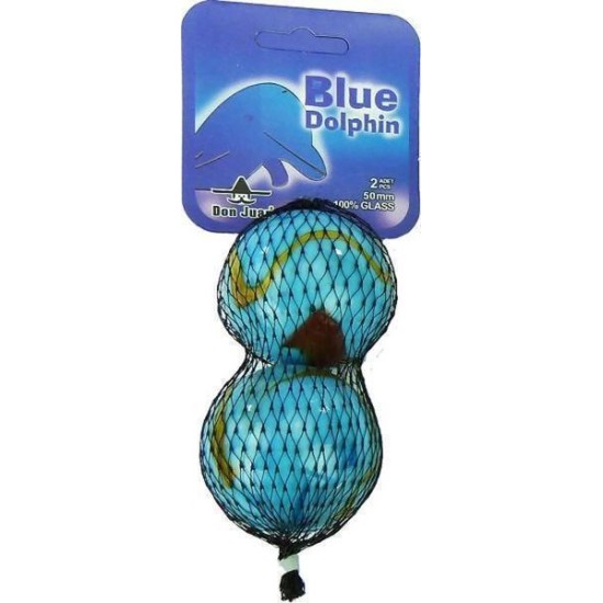 Knikkers Blue Dolphin Supermegabonken