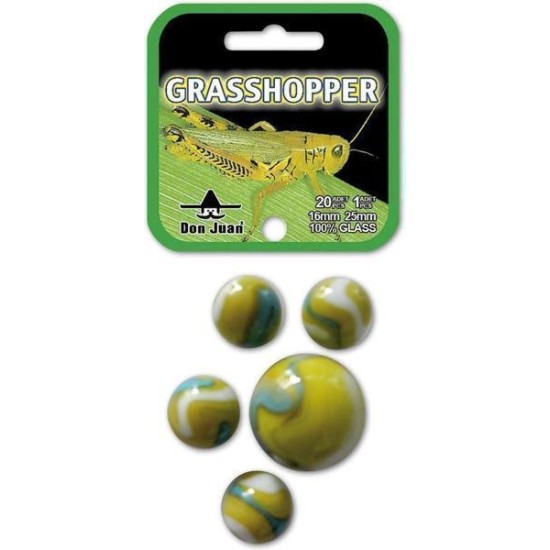 Knikkers Grasshopper 20+1