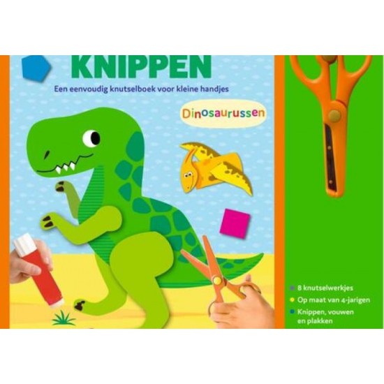 Knutselboek Met Schaartje: Dinosaurussen