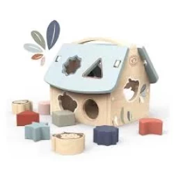 Speedy Monkey - House Shape Sorter With 8 Blocks - 195X17X185Cm - 12M+ Speedy Monkey - House Shape Sorter With 8 Blocks - 195X17X185Cm - 12M+