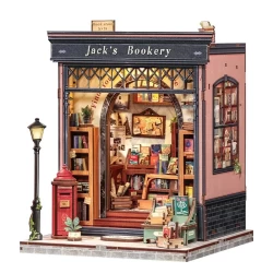 Cutebee 3D Diy Huisje Jacks Bookery Cwgc209 158158X20Cm Cutebee 3D Diy Huisje Jacks Bookery Cwgc209 158158X20Cm