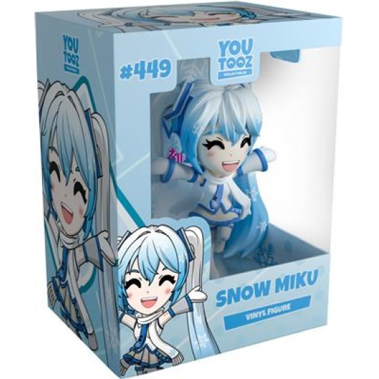 Hatsune Miku Vinyl Figure Snow Miku 11 Cm Hatsune Miku Vinyl Figure Snow Miku 11 Cm